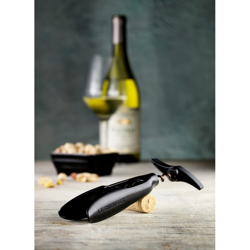 Le Creuset Classic Table Model Corkscrew with Foil Cutter Gift