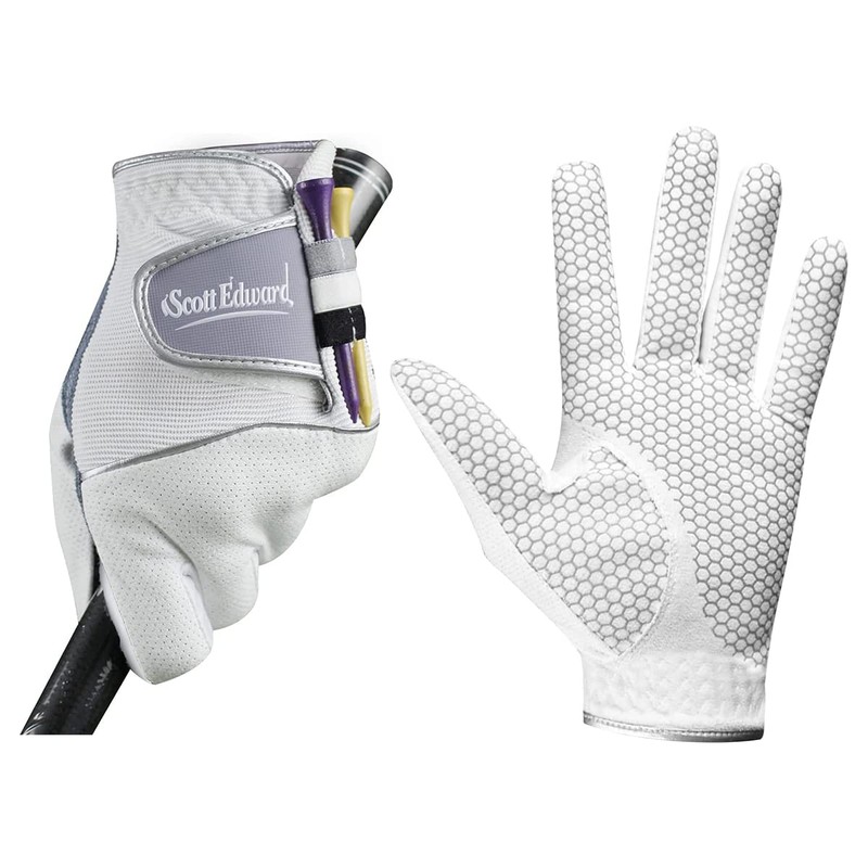 Scott Edward Guante de golf, antideslizante, transpirable, suave, usado en