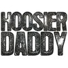 CafePress Hoosier Daddy Oval Sticker Oval Car Bumper Sticker