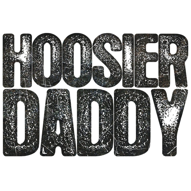 CafePress Hoosier Daddy Oval Sticker Oval Car Bumper Sticker