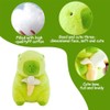CYGMRFH Capybara Plush Toy & Plush Keychain, Green Capybara Cuddly