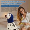 AOOLMOL Dog & Cat Calming Hoodie – Soft Double-Layer Ear