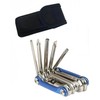 Francis Stuart Cycles Bicycle Multi Tool Set with Carry Pouch,