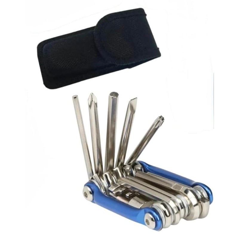 Francis Stuart Cycles Bicycle Multi Tool Set with Carry Pouch,