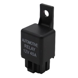 Powkos 40 amp SPST Automotive Relay 12V 40A Relay Compatible with Fog Light Wire Wiring Harness Replaces YL-388-S