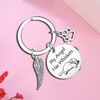 Tihnvk Cat Memorial Keychain Gifts for Cat Lovers Remembrance Gifts