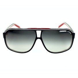 Carrera Grand Prix 2 T4O Black/White/Red Grand Prix 2 Square Pilot Sunglass