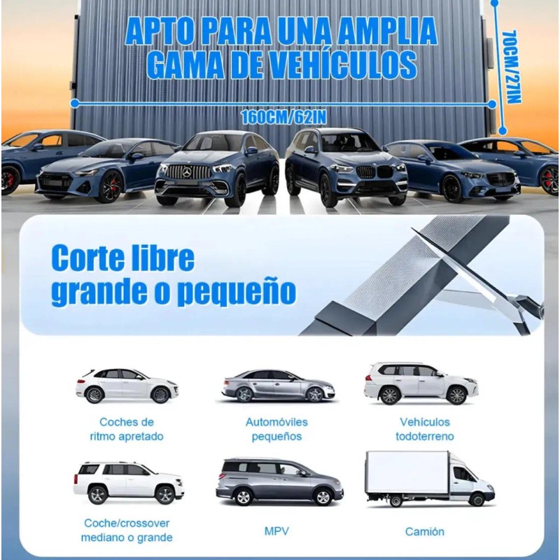 Parasol Cubre Sol Retráctil Para Parabrisas Auto O Camioneta