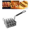 Taco Fryer Kitchen Cooking Tool 4 Shells/6 Shells with Grip