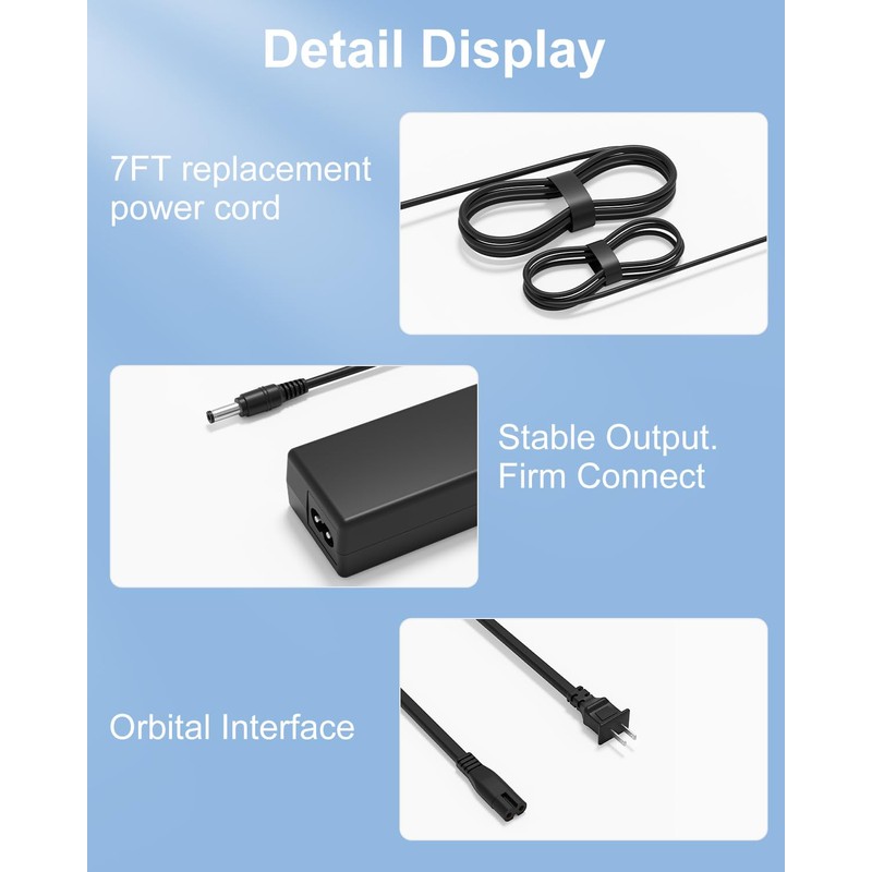 XWNV AC Adapter Charger Compatible with Electric Bike Scooter Battery
