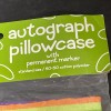 Pickle Product Autograph Standard Pillowcase w/ Marker Pickle/Kick It! -