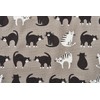 REP Oreo Gray Apron, Size: Approx. 28.7 x 33.1 inches