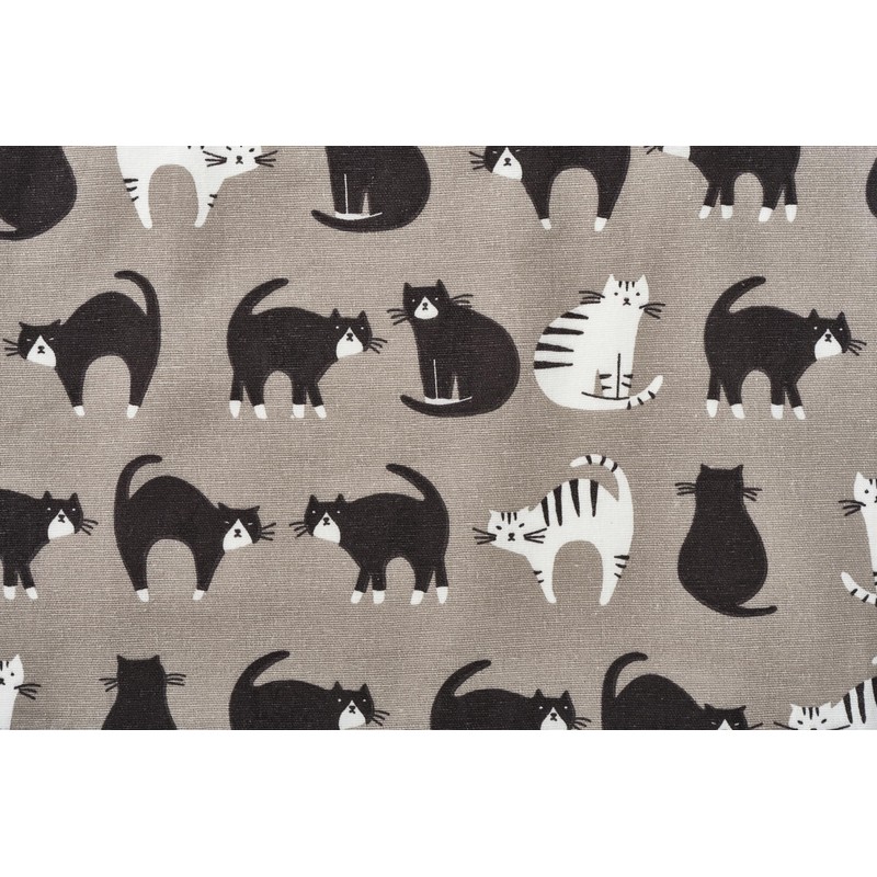 REP Oreo Gray Apron, Size: Approx. 28.7 x 33.1 inches