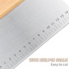 Generic Dough Scraper Cutter, 2Pcs Pizza Cutter, Stainless Steel Dough