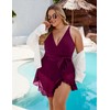 BMJL Womens Plus Size Swimsuit One Piece Swim Dress Mesh