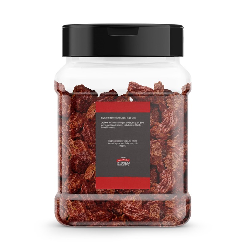 Birch & Meadow Whole Carolina Reaper Peppers, 1.3 oz, Extremely