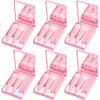 6 Kits de Brochas de Maquillaje para Regalo con Espejo,
