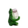 Sitting Frog Salt & Pepper Shaker Holder, Unique Kitchen Decor,