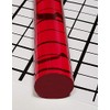 1 1/4" Diameter x 18" Long Clear Red Translucent Extruded