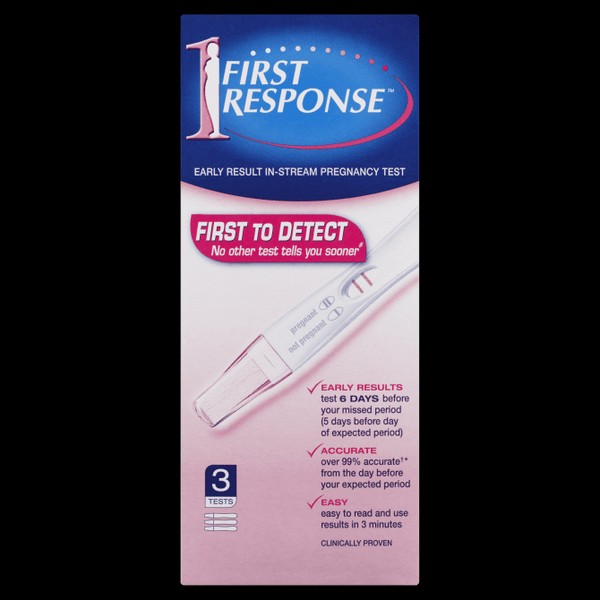 First Response Buy First Response Instream Pregnancy Test 3 Test