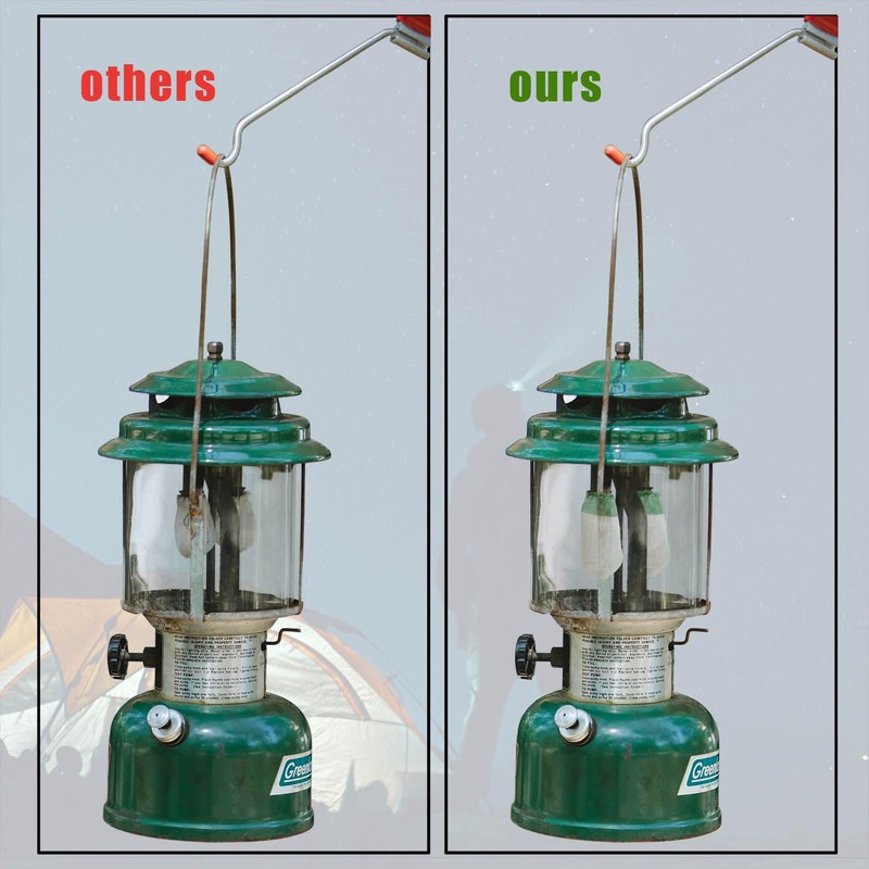 10pcs Propane Lantern Mantles String Tie Lantern Mantles for Outdoor