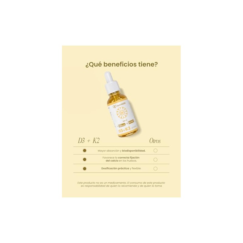 Nutriadn Vitamina Gotas Suplemento Alimenticio Aceite Oliva 900 Porciones 400