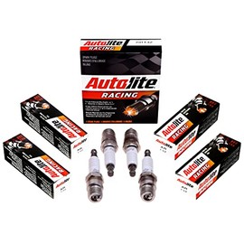 Autolite Racing AR132 Bujías de Alto Rendimiento sin Resistencia para Modelos Específicos de Auto (Paquete de 4)