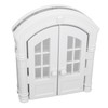 GLOGLOW Puerta para Gatos con Portal Francés, Puerta Interior para