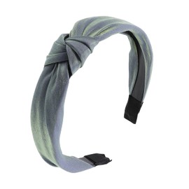 Motique Accessories Glamour Turban Knotted Headband for Women and Girls- Periwinkle