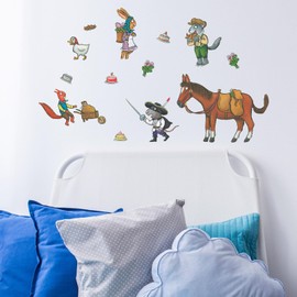 Stickerscape Highway Rat Wall Stickers (Highway Rat) | Gruffalo and Friends Wall Stickers, Gruffalo Wall Stickers, Child’s Bedroom Wall Decor| Easy to Apply, Cleanly Removable