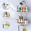 Kadolina Shower Caddy Hanging, Bathroom Shower Organizer, Shower Rack with