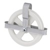 Clothesline Pulley 5 Inch Outdoor Laundry Line Wheel with Aluminum