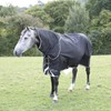 Shires Highlander Plus 200g Turnout Rug Neck Cover - Black Medium, Black