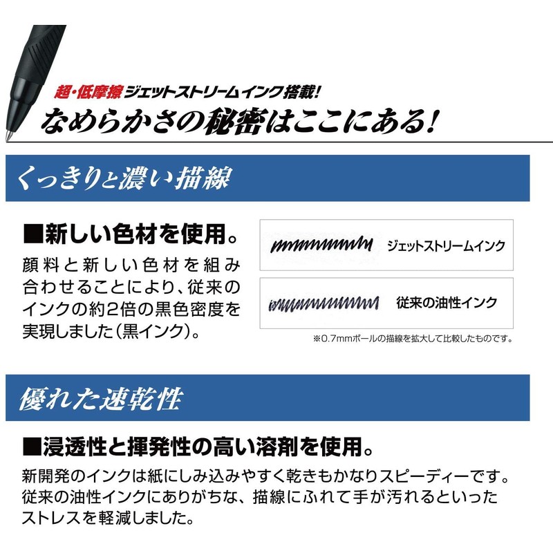 Mitsubishi Pencil MSXE5100005LG Multifunction Pen Jet Stream 4 & 1