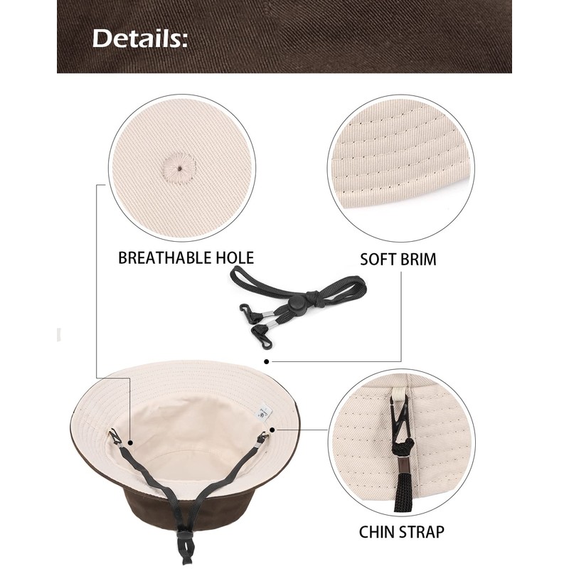 Zylioo XL/XXL Fishing Hat 3XL Fishing Hat for Large Head,