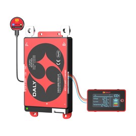 DALY BMS 24V 8S 100A Display - Smart BMS with 3 Inch LCD Screen WiFi Bluetooth Module Supports RS485 CAN for 24V LiFePO4 for Mobility Scooters Electric Wheelchairs