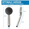 ATHLON TOOLS Duschkopf wassersparend - 5 Strahlarten Duschbrause - Ø