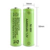 JINTION Solar Rechargeable Ni-MH AA Batteries Double A 400 mAh
