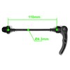 cyclingcolors Bicycle Quick Release Bicycle Front 100 mm Quick Release