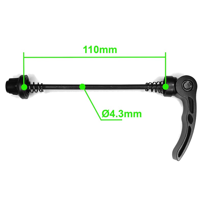 cyclingcolors Bicycle Quick Release Bicycle Front 100 mm Quick Release