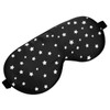 Star Pattern Sleep Mask - Breathable Blackout Blindfold with Comfortable
