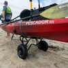 Perception Kayaks Large Kayak Cart with Foam Wheels - for