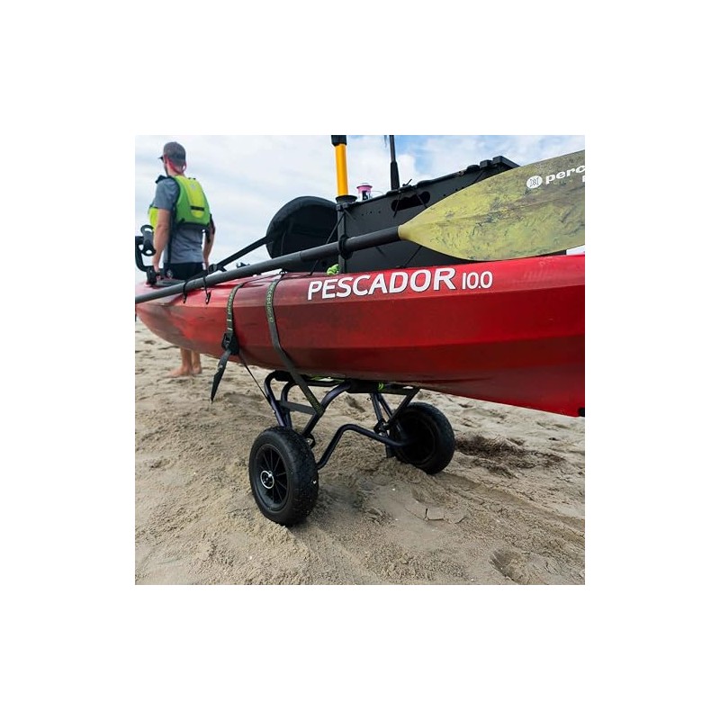 Perception Kayaks Large Kayak Cart with Foam Wheels - for