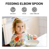 Rehabilitation Aid Spoon Adaptive Utensils Set Left Handed Grip Easy