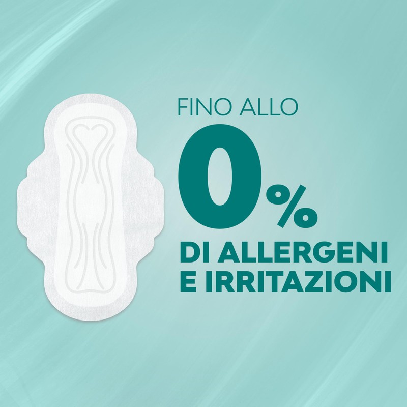 Nuvenia, Assorbente Pure Sensitive Ultra Notte con Ali, Assorbenti per