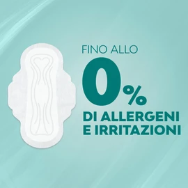 Nuvenia, Assorbente Pure Sensitive Ultra Notte con Ali, Assorbenti per Flusso Abbondante, Confezione da 48 Assorbenti