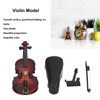 Violin Model Mini Exquisite Musical Instrument Decorative Handicraft Ornament for