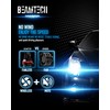 BEAMTECH 9007 LED Headlight Bulb, HB5 Halogen Replacement,12000LM 60W Fanless