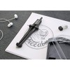 Faber-Castell Stream Quick Set Brújula - Piedra Negra, 174530