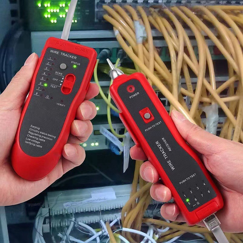 Wire Tracer Receiver Kit Network Cable Tester Line Finder for
